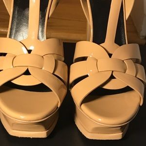 Yves Saint Laurent | Shoes | Yves Saint Laurent Darker Nude Platform